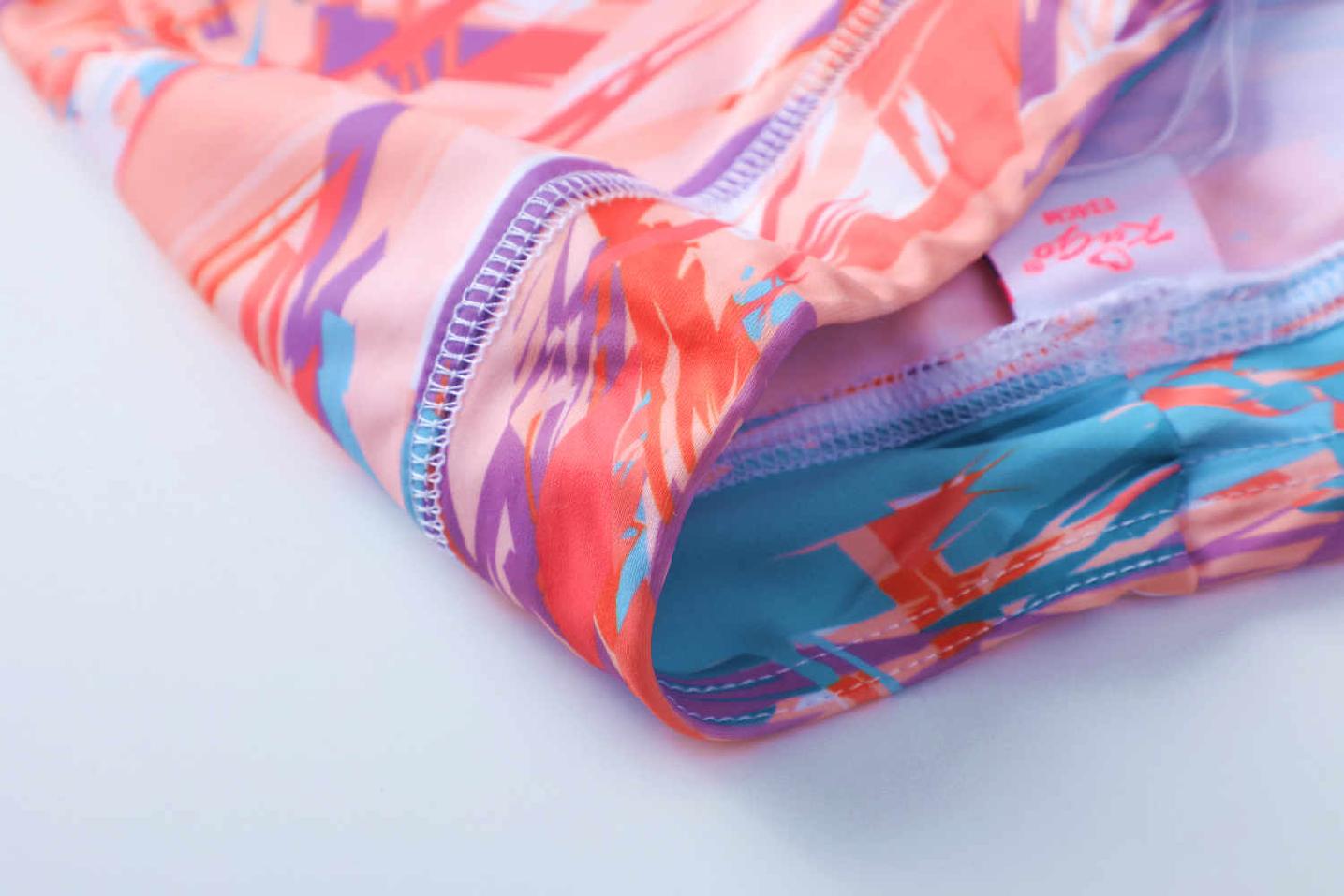 Dívčí funkční legíny Kugo SL3560 oranžové